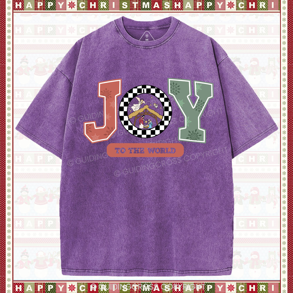 Joy Christian  Washed T-Shirt