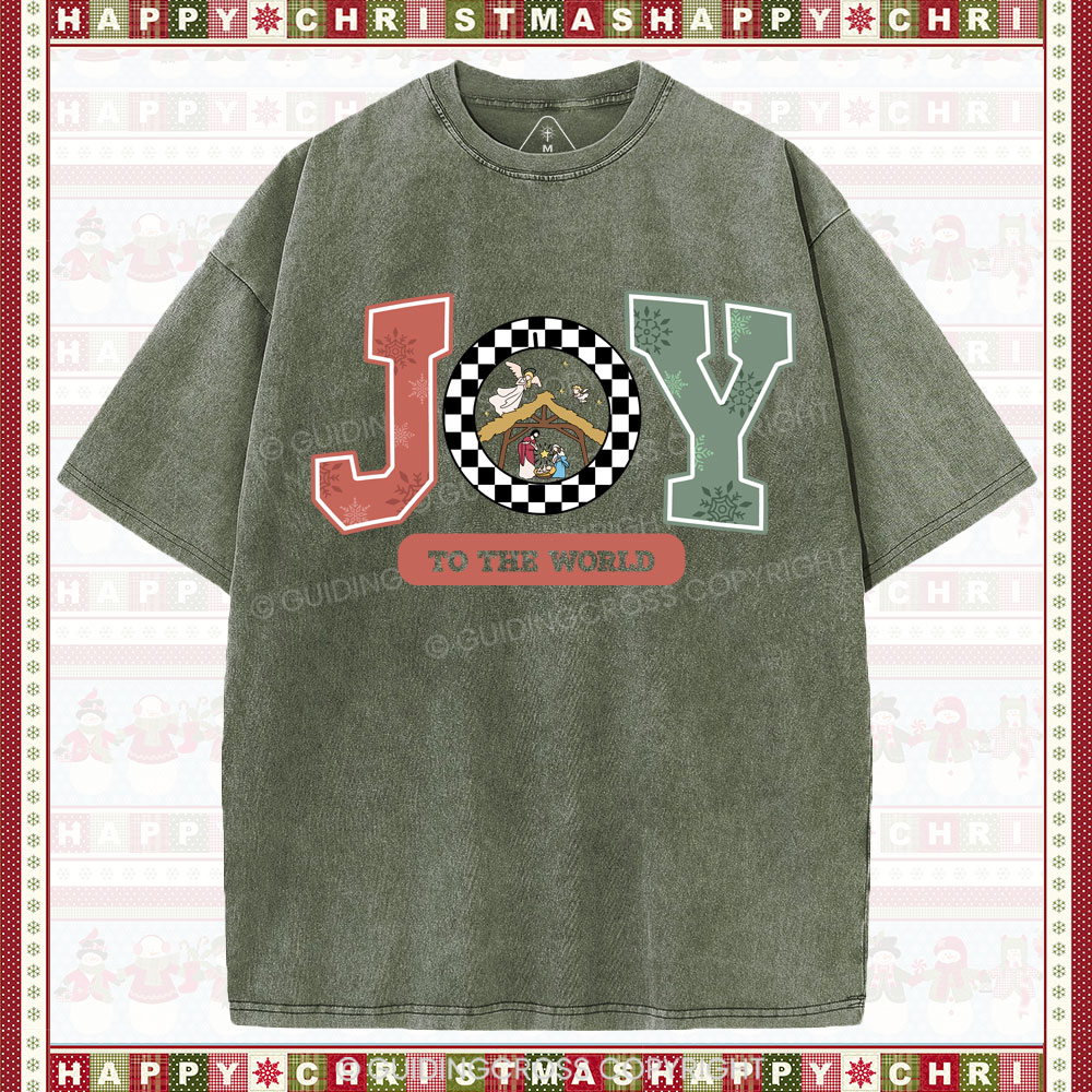 Joy Christian  Washed T-Shirt