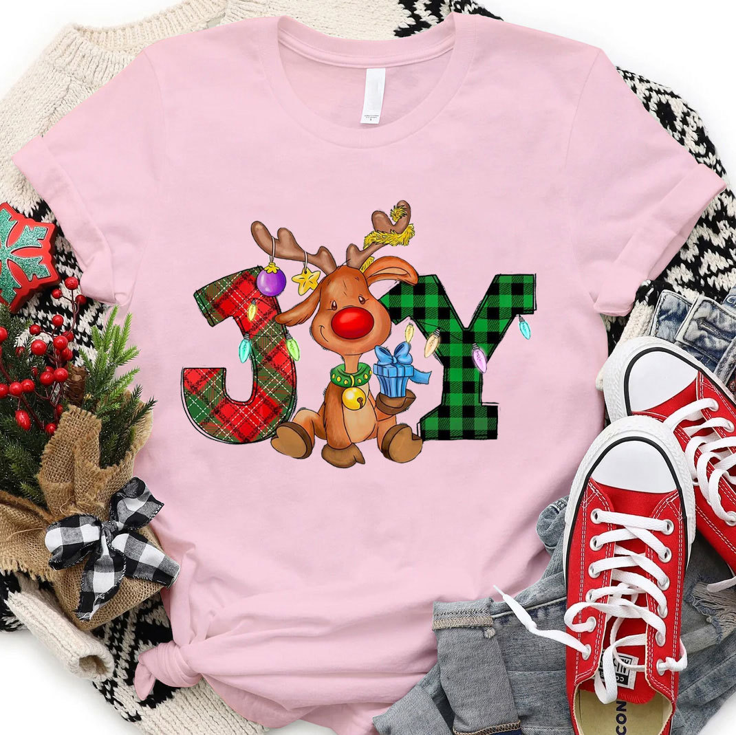 Joy Christmas Christian T-Shirt