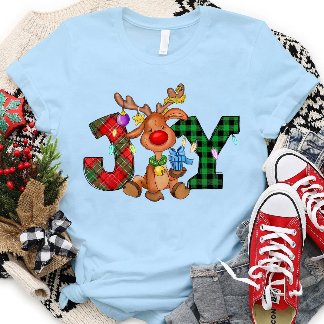 Joy Christmas Christian T-Shirt