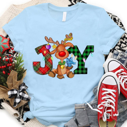 Joy Christmas Christian T-Shirt
