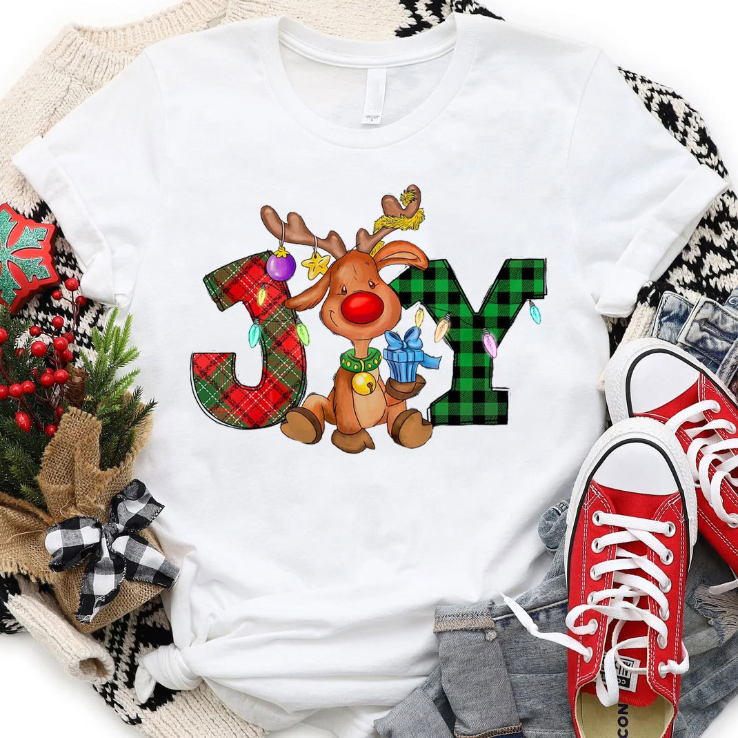 Joy Christmas Christian T-Shirt
