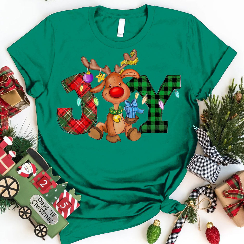 Joy Christmas Christian T-Shirt