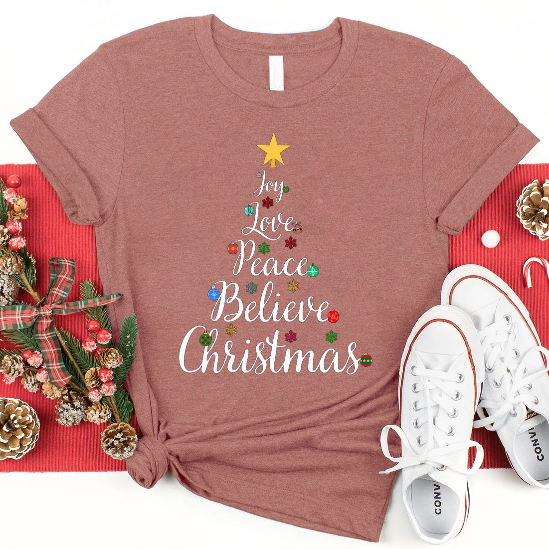 Joy In Christmas Christian T-Shirt