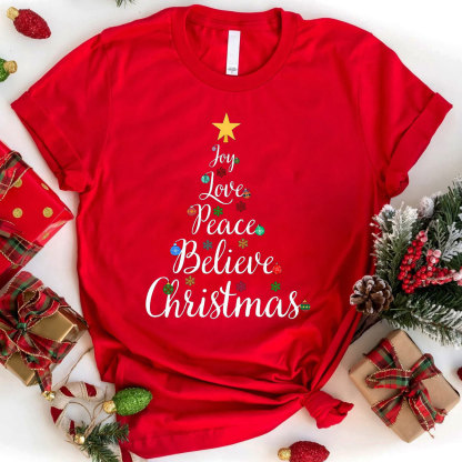 Joy In Christmas Christian T-Shirt