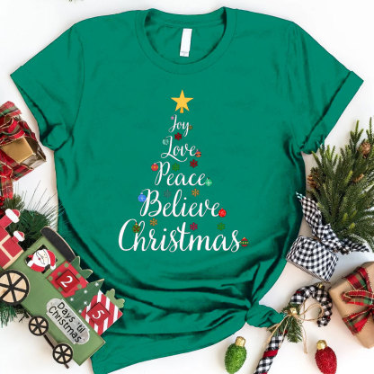 Joy In Christmas Christian T-Shirt