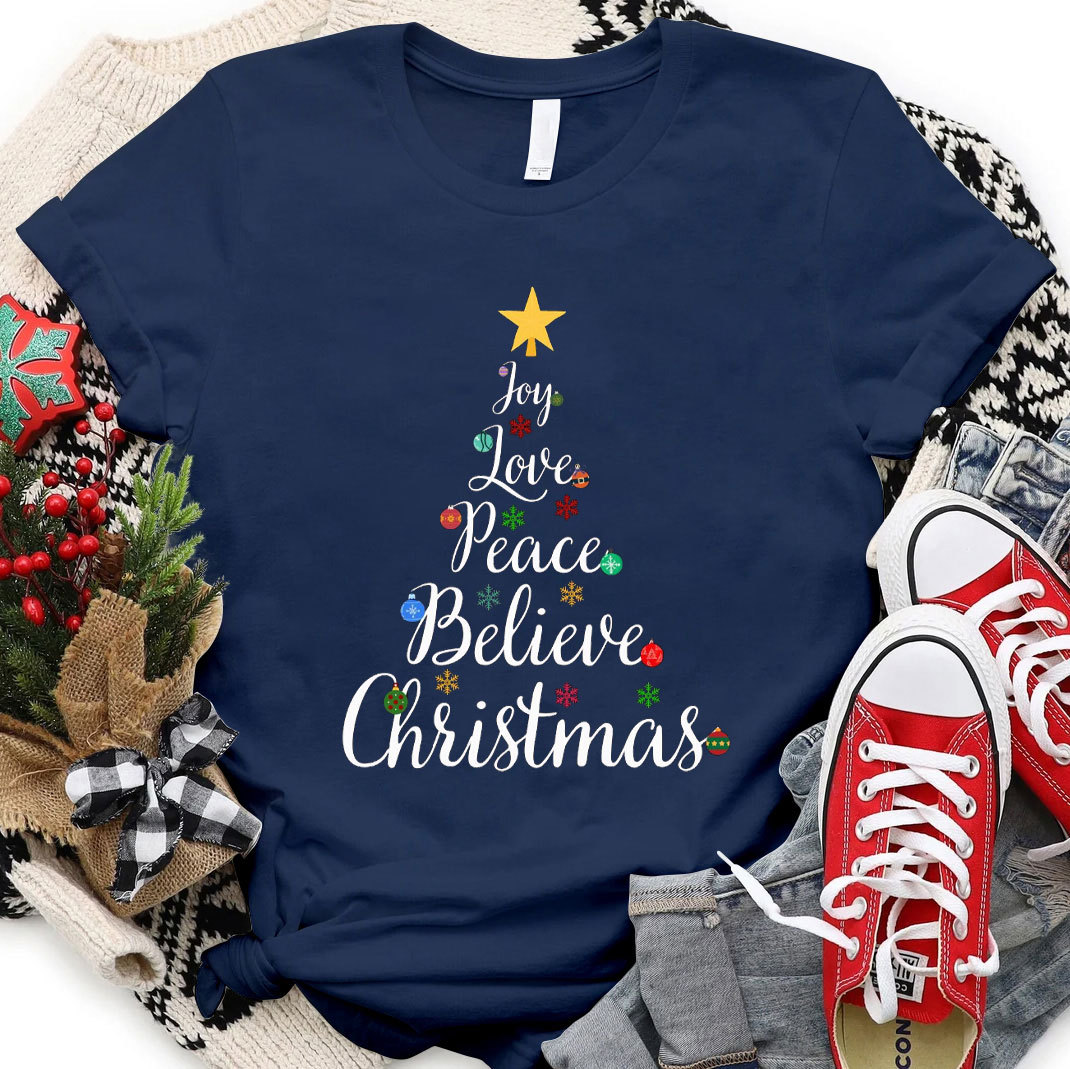 Joy In Christmas Christian T-Shirt