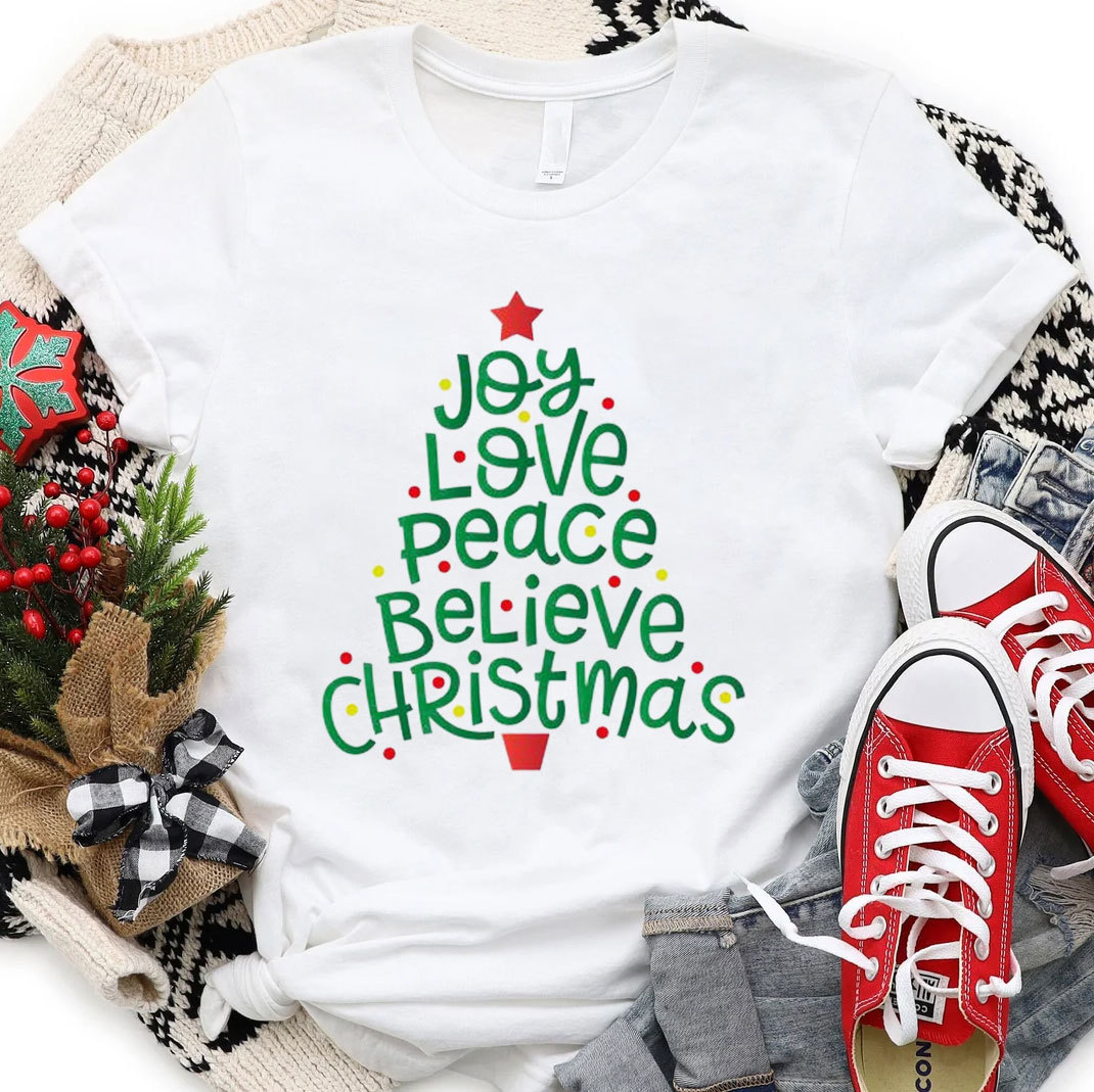 Joy Love Peace Christian T-Shirt