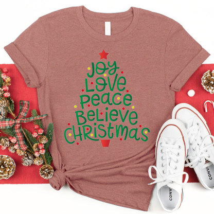 Joy Love Peace Christian T-Shirt