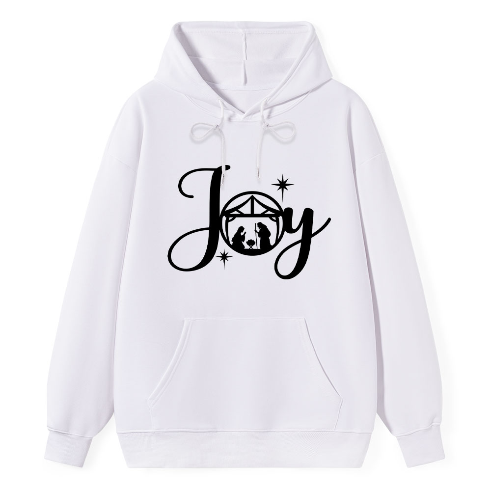 Joy Nativity Scene Christmas Hoodie Sale - GuidingCross