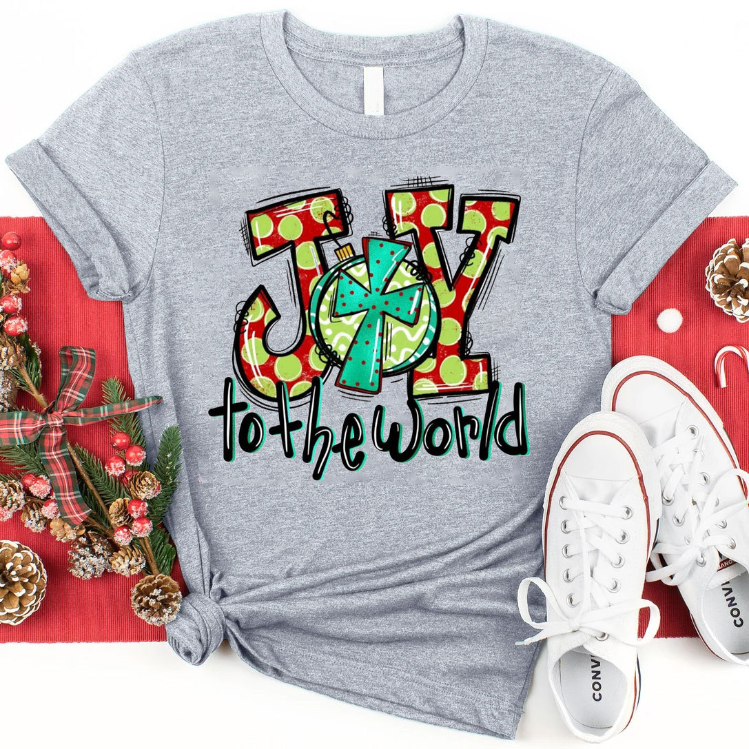Joy To The World Christian Christmas T-Shirt