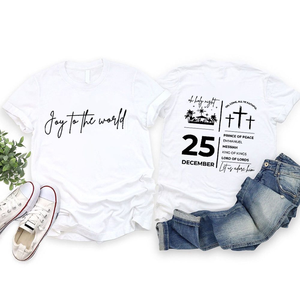 Joy To The World Christian T-Shirt