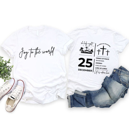 Joy To The World Christian T-Shirt