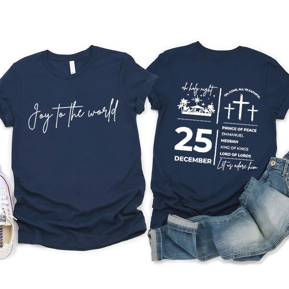 Joy To The World Christian T-Shirt