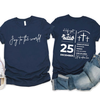 Joy To The World Christian T-Shirt