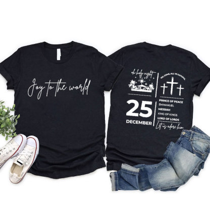 Joy To The World Christian T-Shirt