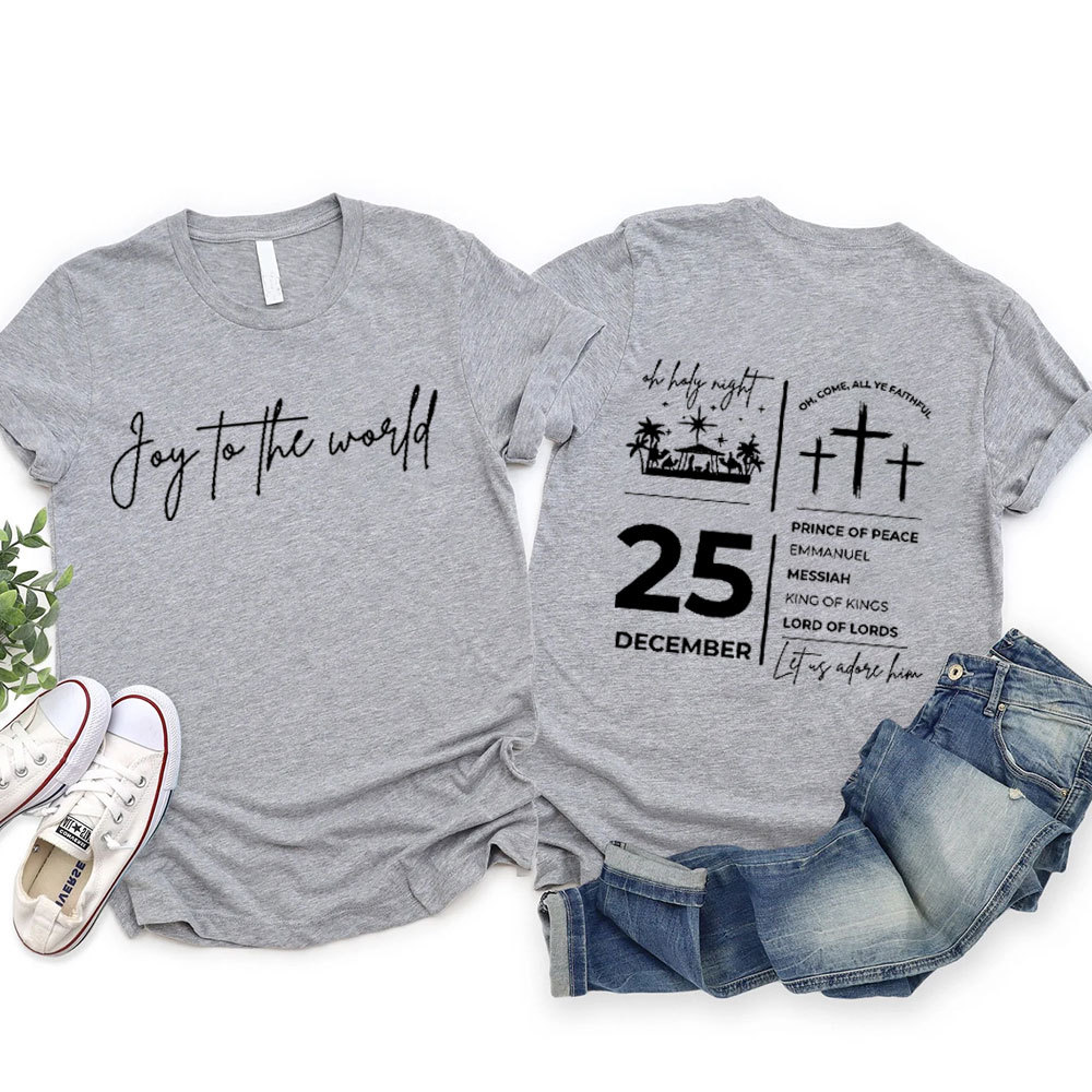 Joy To The World Christian T-Shirt