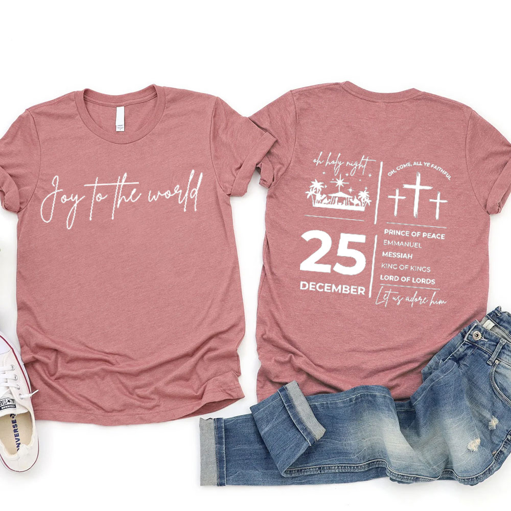 Joy To The World Christian T-Shirt