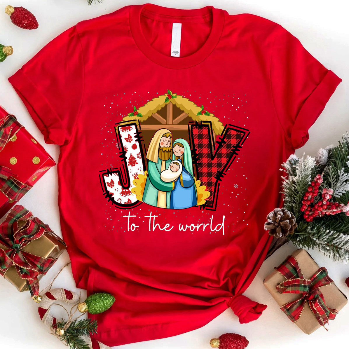 Joy To The World Christian T-Shirt