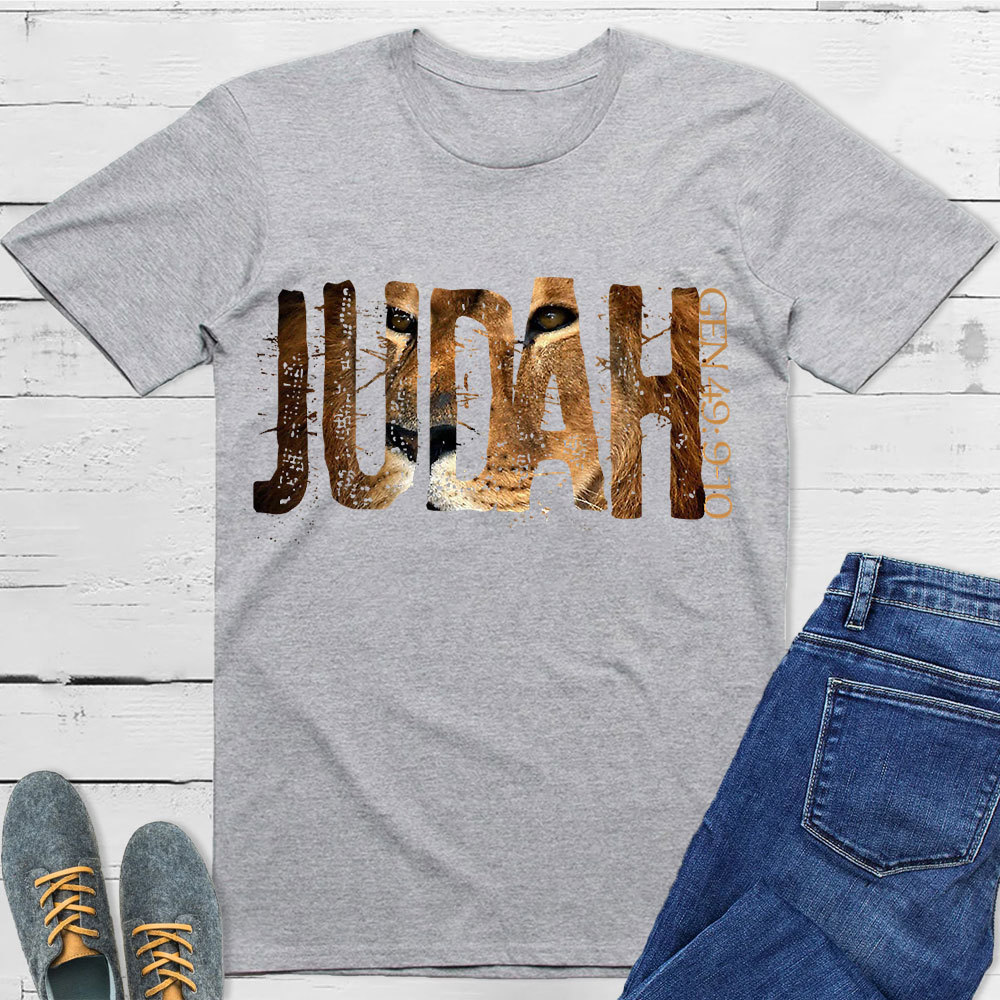 Judah GEN 49:9-10 Christian T-Shirt