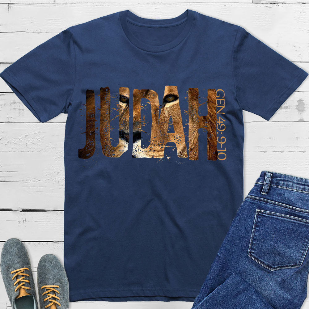 Judah GEN 49:9-10 Christian T-Shirt
