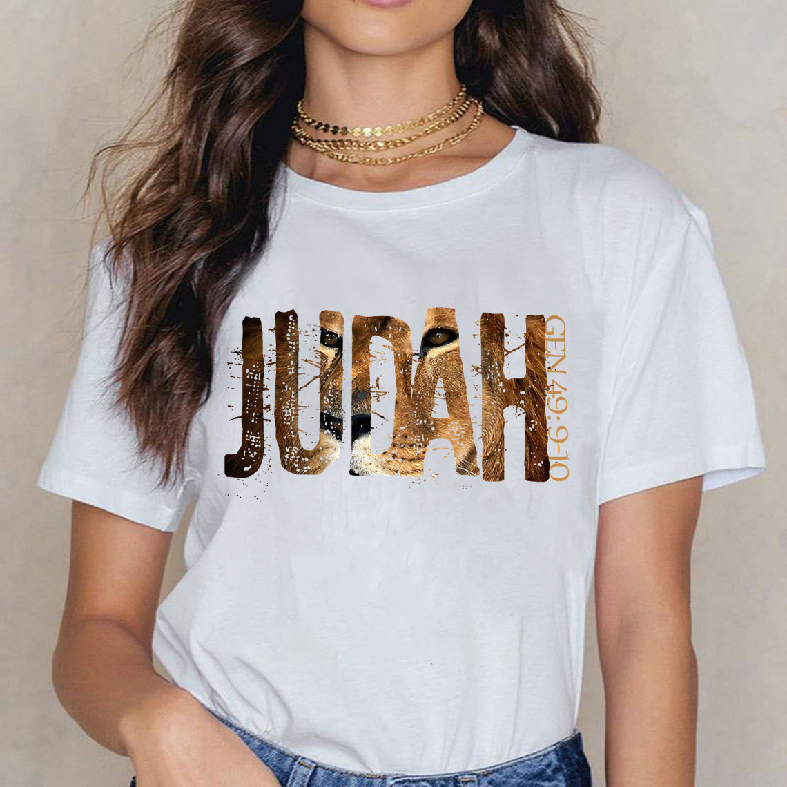 Judah GEN 49:9-10 Christian T-Shirt
