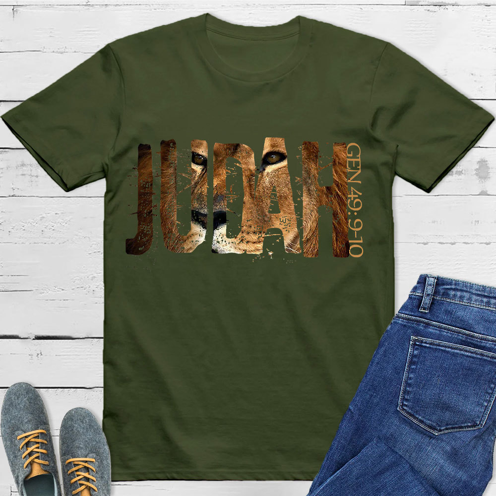 Judah GEN 49:9-10 Christian T-Shirt