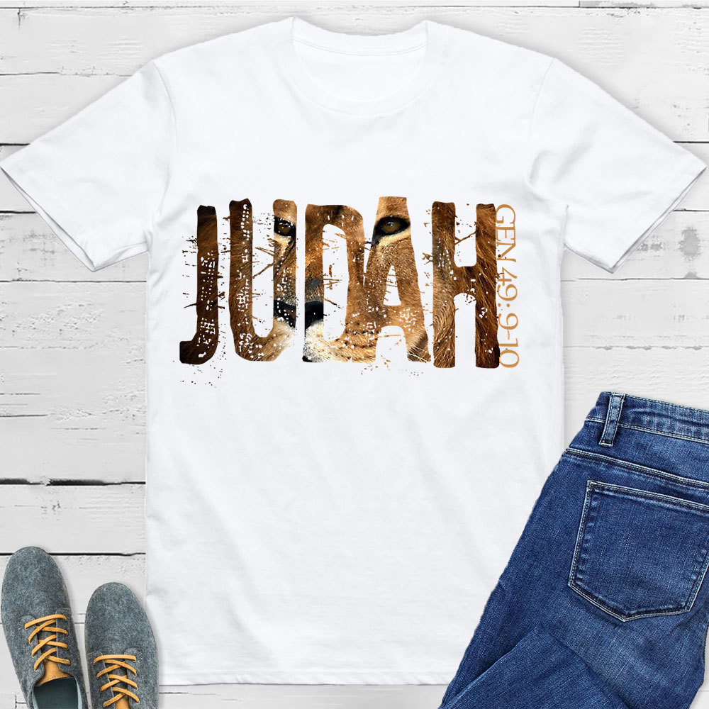 Judah GEN 49:9-10 Christian T-Shirt