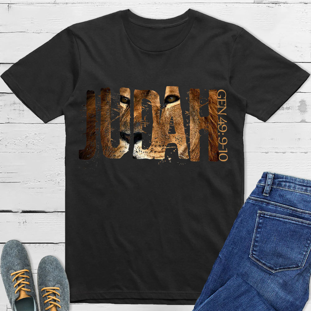 Judah GEN 49:9-10 Christian T-Shirt