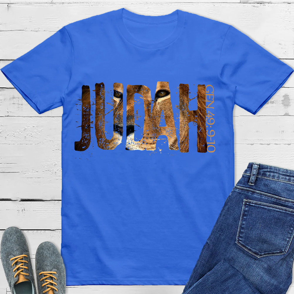 Judah GEN 49:9-10 Christian T-Shirt