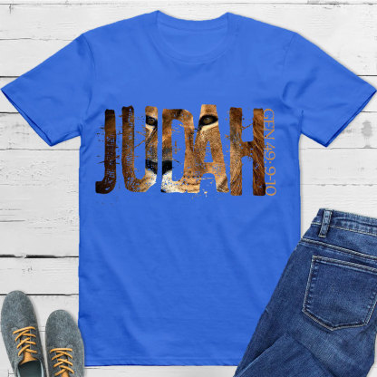 Judah GEN 49:9-10 Christian T-Shirt