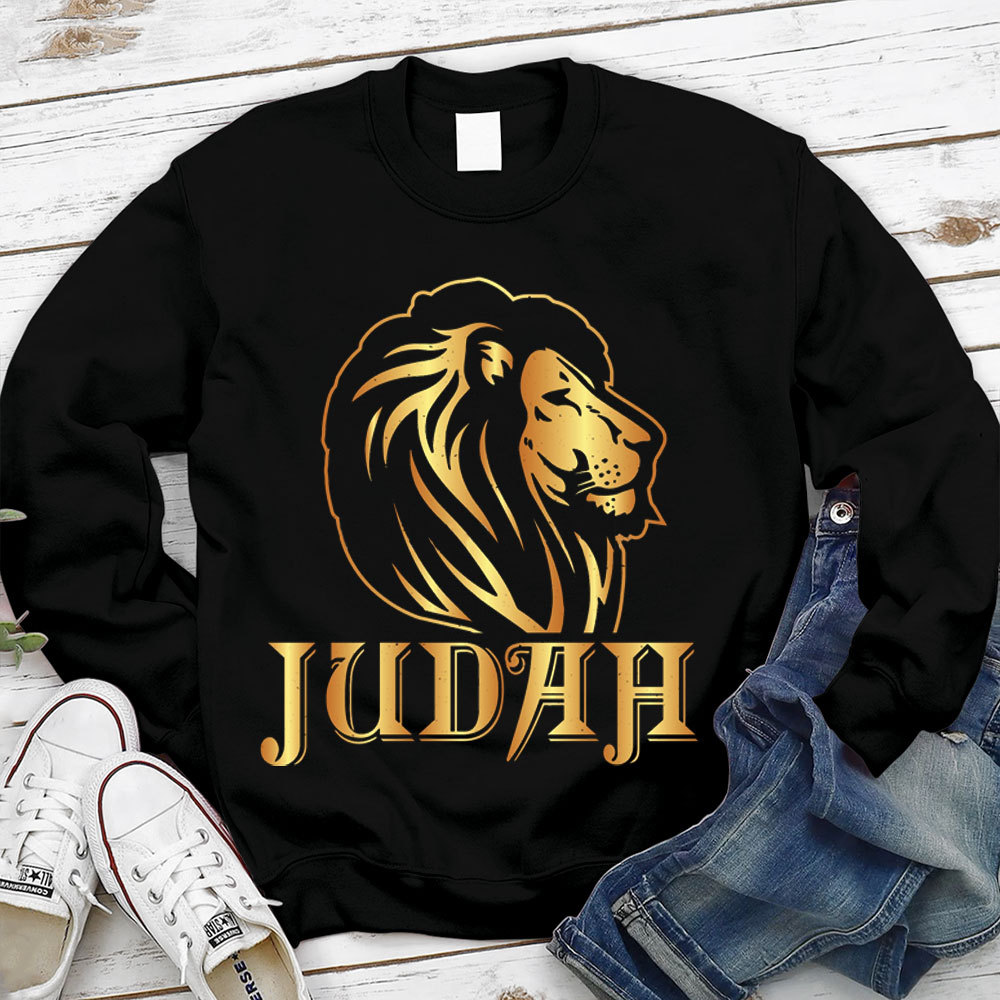 Judah Lion Of Judah Christian Sweatshirt
