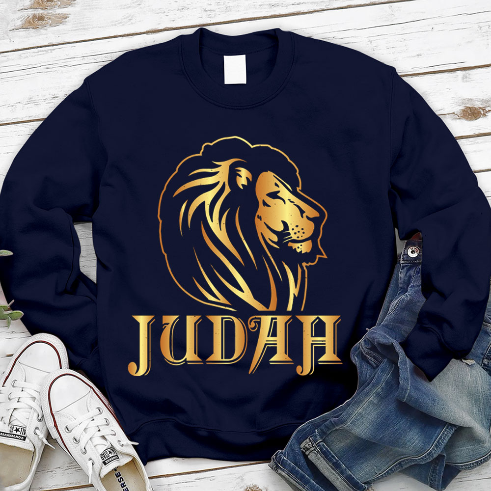 Judah Lion Of Judah Christian Sweatshirt