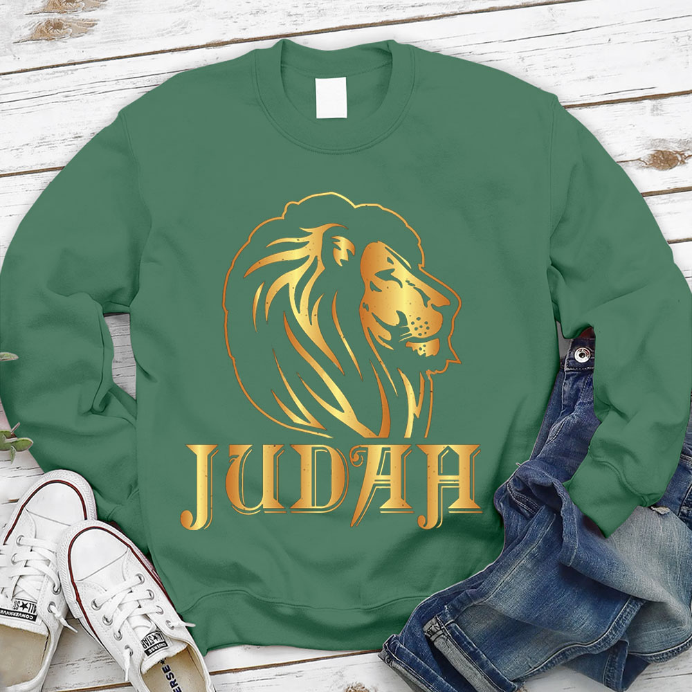 Judah Lion Of Judah Christian Sweatshirt