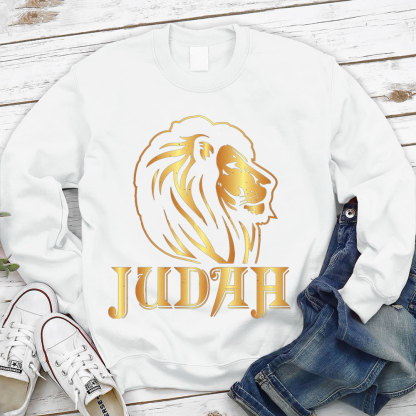 Judah Lion Of Judah Christian Sweatshirt