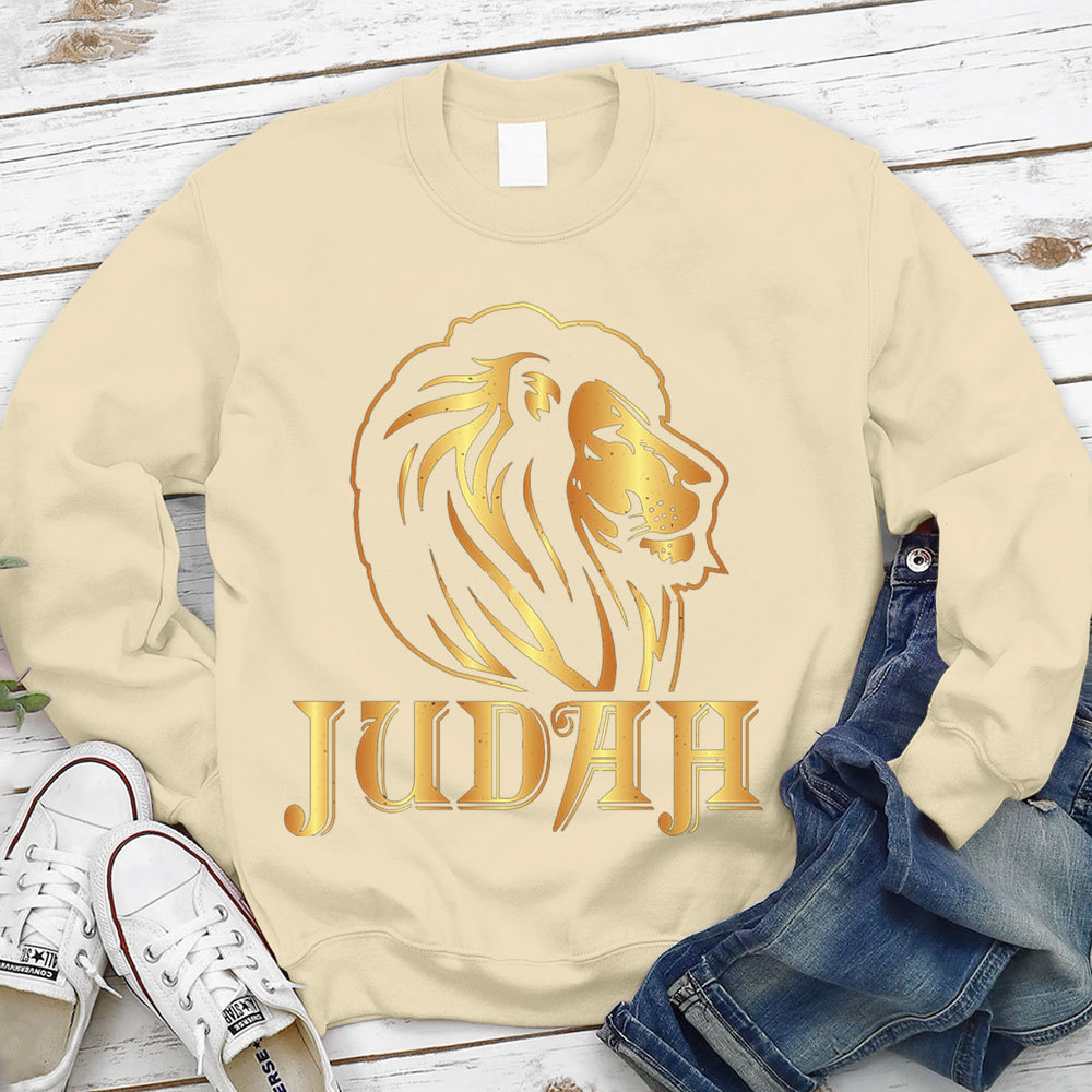 Judah Lion Of Judah Christian Sweatshirt