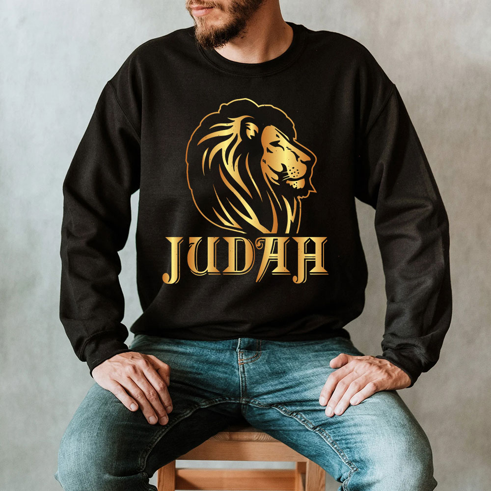Judah Lion Of Judah Christian Sweatshirt
