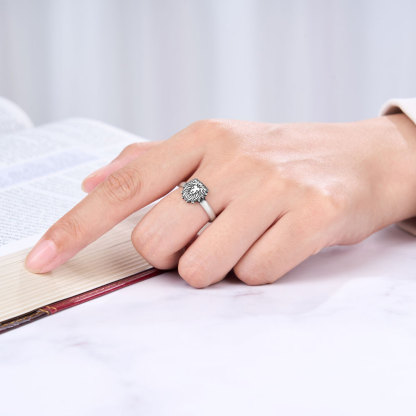 Lion Of Judah Christian 925 Sterling Silver Ring
