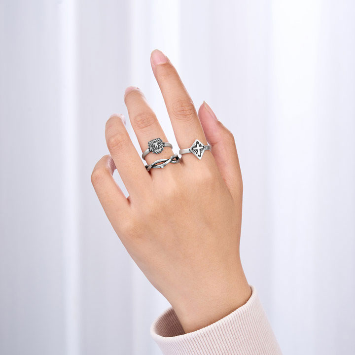 Lion Of Judah Christian 925 Sterling Silver Ring