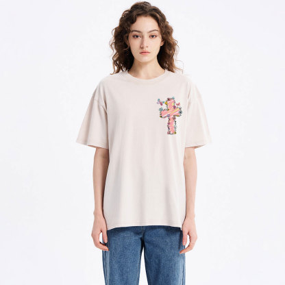 Just Be Who Made You To Be Christian Washed T-Shirt