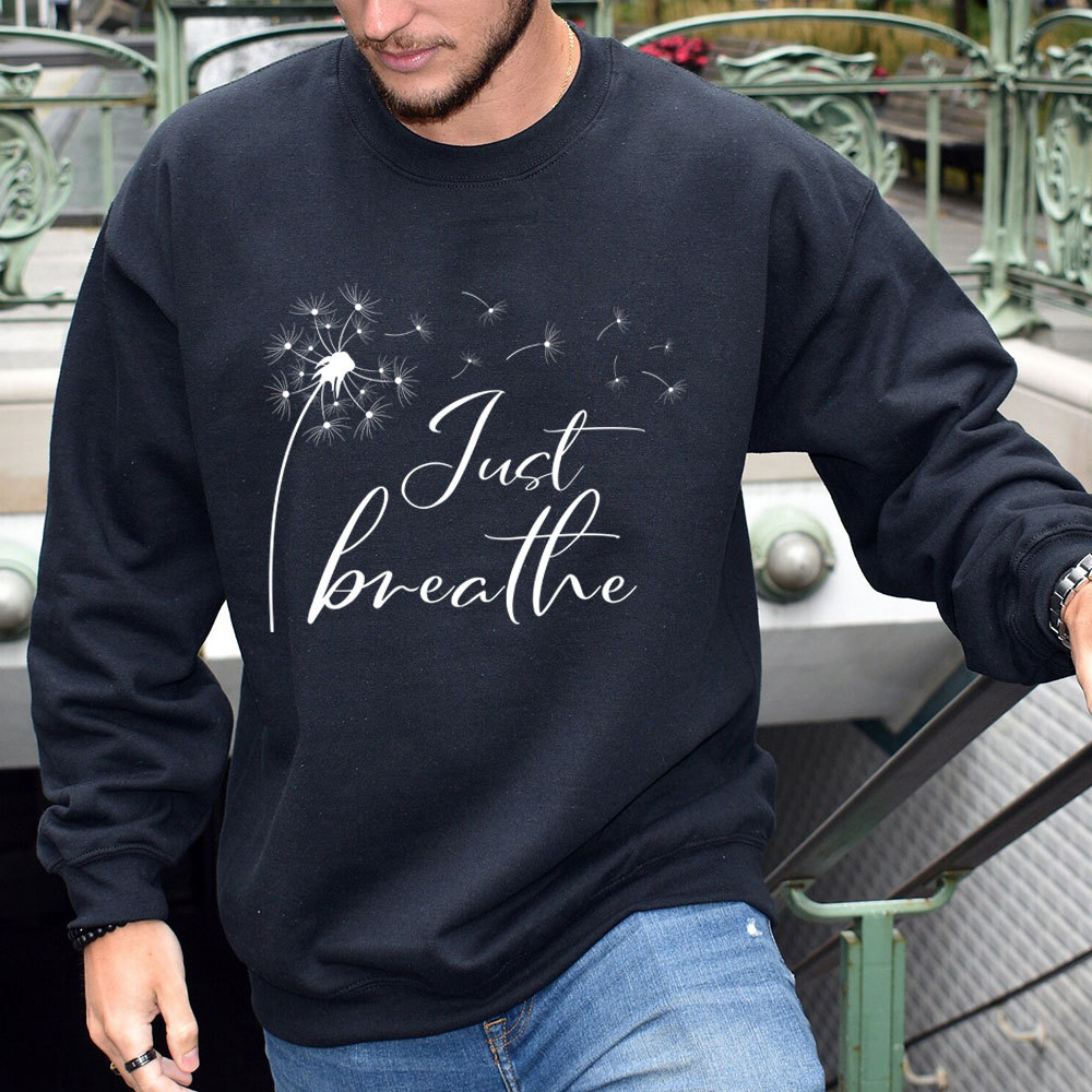 Just Breathe Christian Sweatshirt