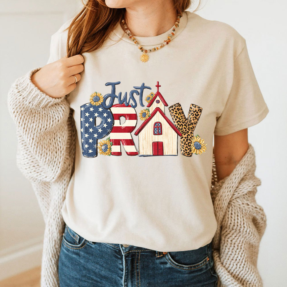 Just Pray Christian T-Shirt