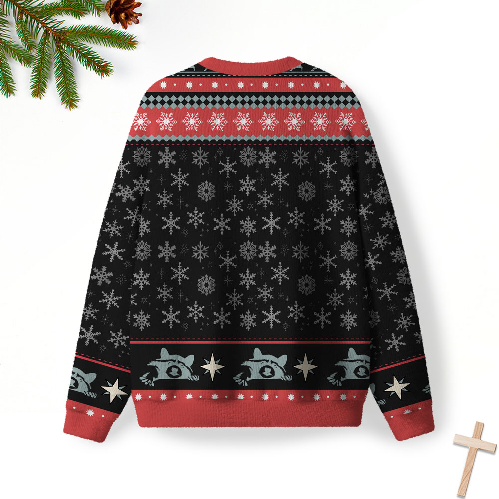 Just Waiting For Jesus Arrival Christian Lightweight Sweater