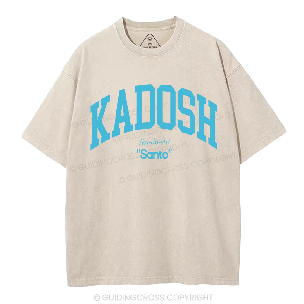 KADOSH Christian Washed T-Shirt
