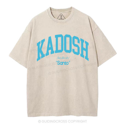 KADOSH Christian Washed T-Shirt