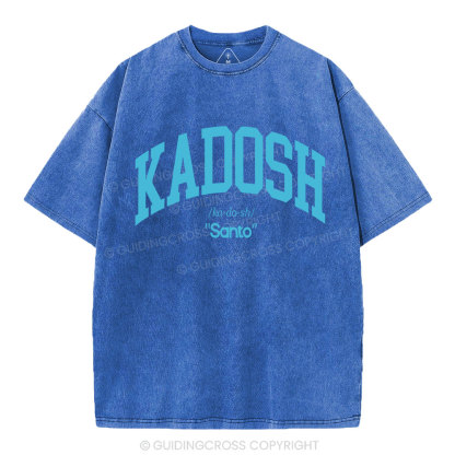 KADOSH Christian Washed T-Shirt