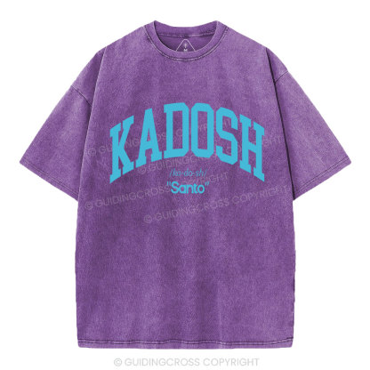 KADOSH Christian Washed T-Shirt
