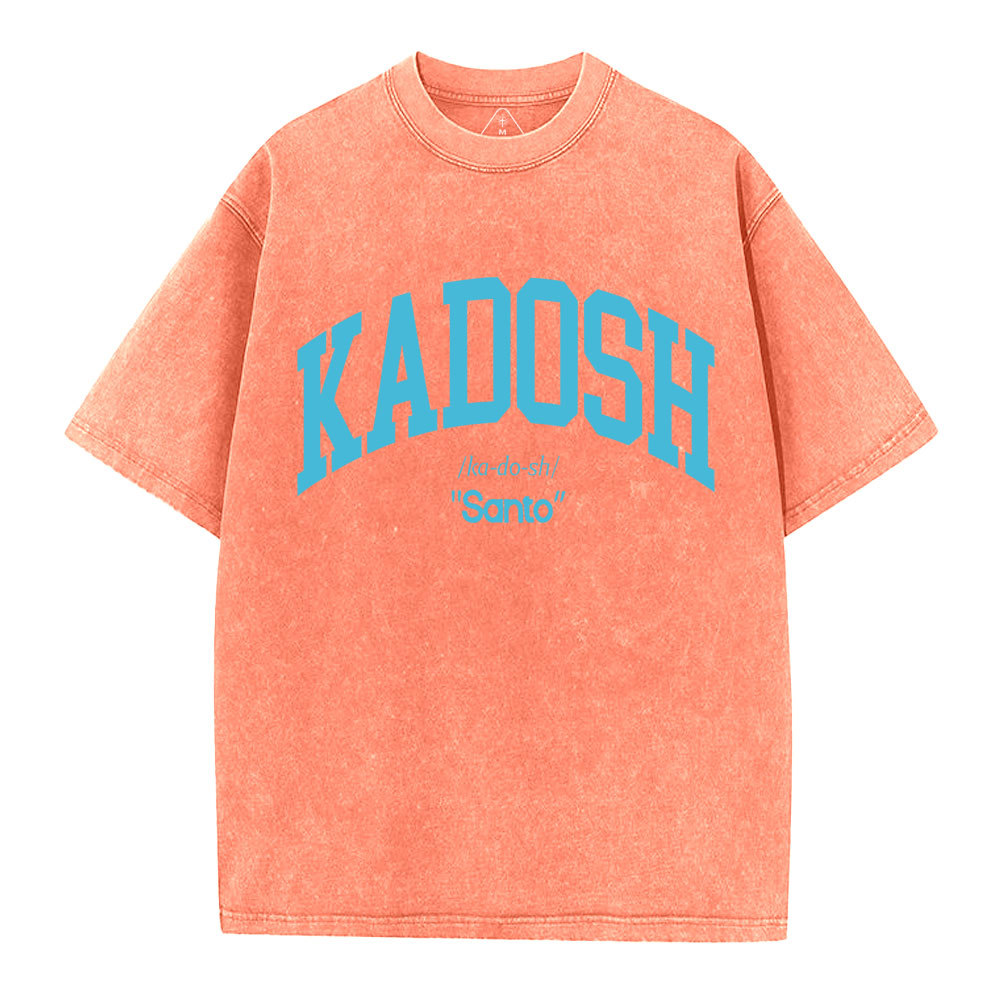 KADOSH Christian Washed T-Shirt