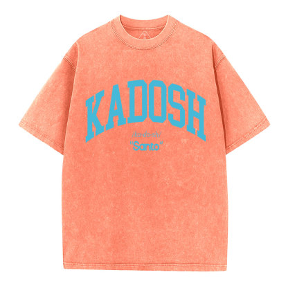 KADOSH Christian Washed T-Shirt