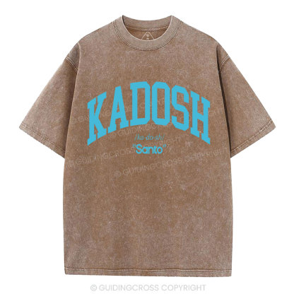 KADOSH Christian Washed T-Shirt